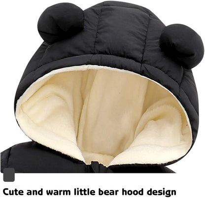 Cute Baby Boy Snowsuit New Born Baby Girl Winter Coat Toddler Onesie Clothes